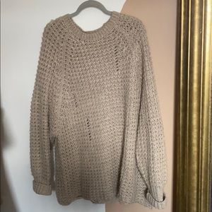ZARA Chunky Oversized Knit Sweater